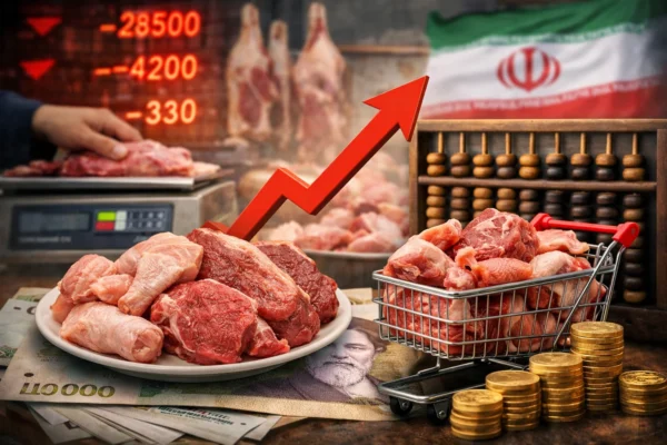 افزایش قیمت گوشت پس از حذف ارز ترجیحی