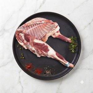 شقه گوسفندی بدون دنبه 10 کیلویی (فروش عمده)