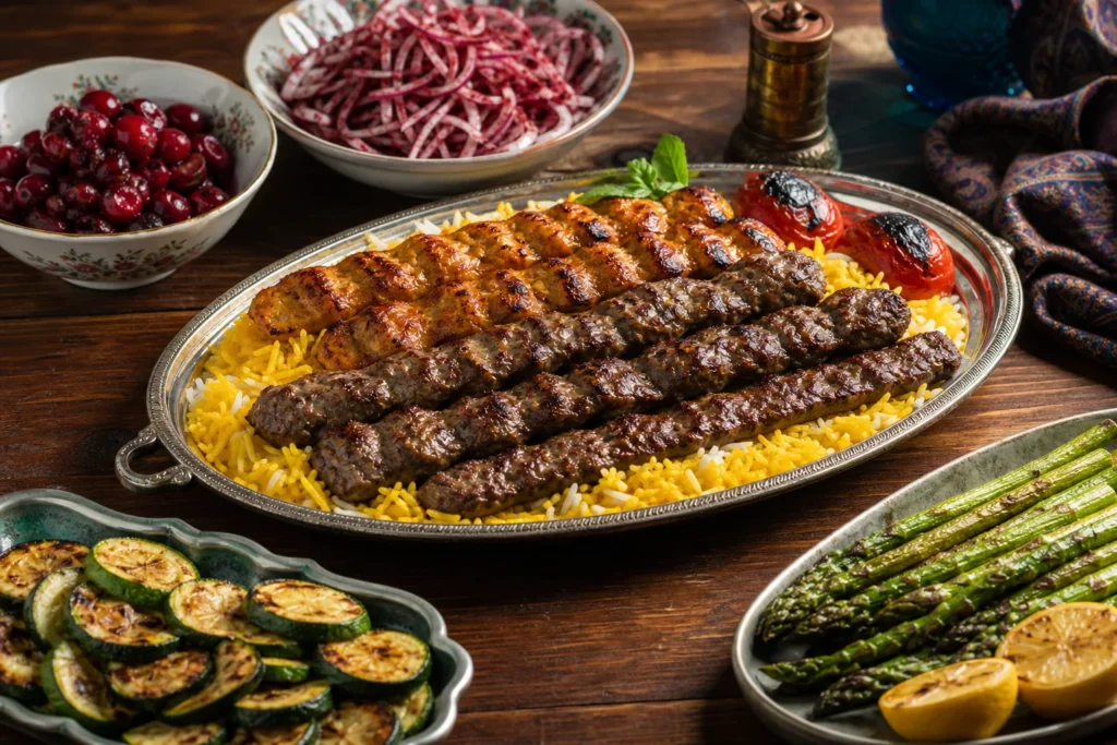 دورچین کباب کوبیده