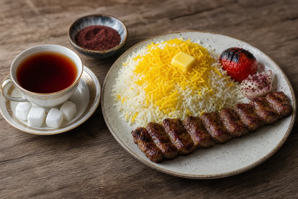 تاثیر چای بعد از کباب
