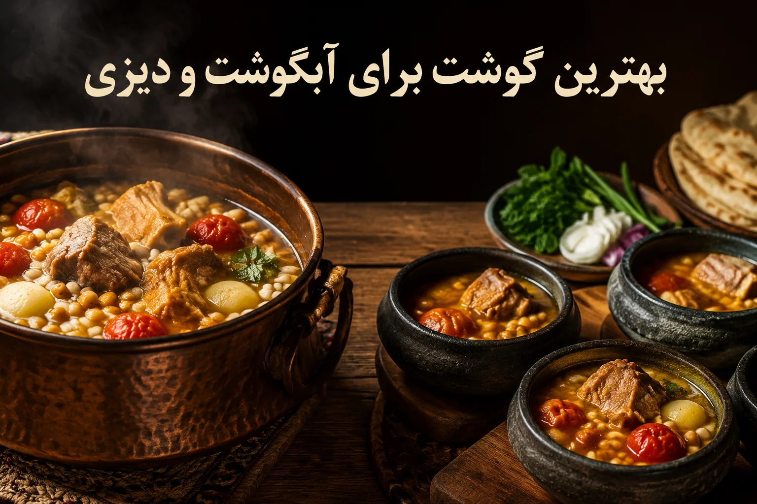 بهترین گوشت برای آبگوشت و دیزی