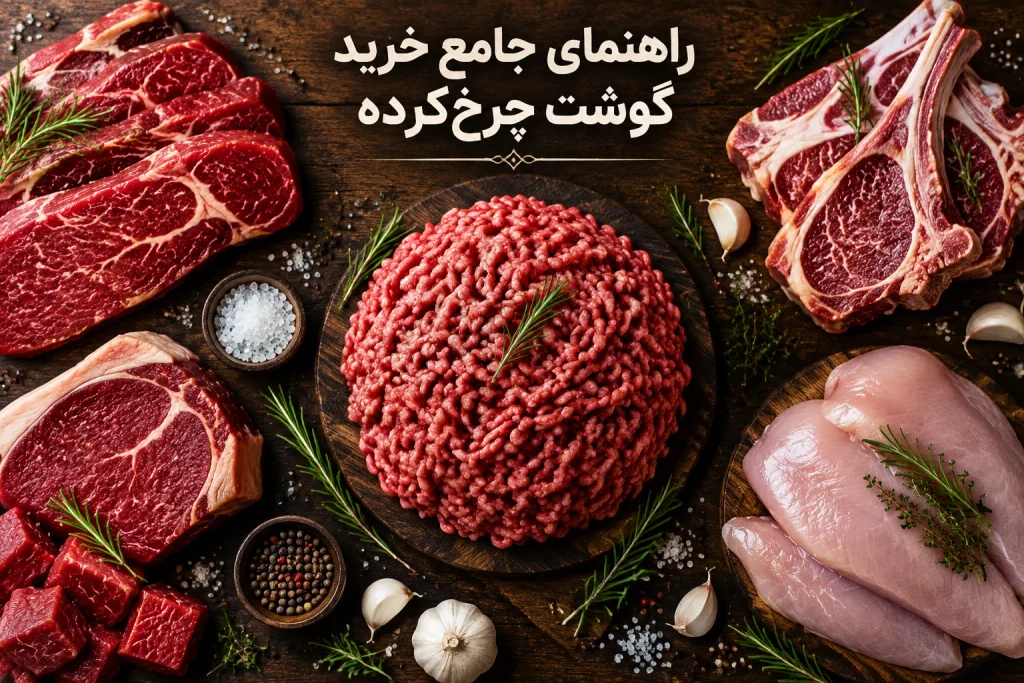 بهترین قسمت گوشت برای چرخ کرده