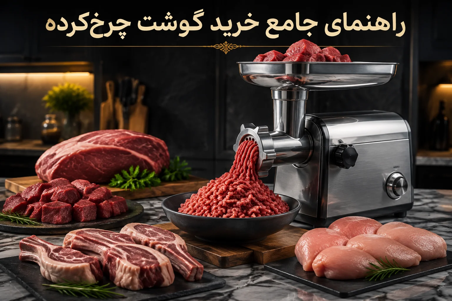 راهنمای خرید بهترین گوشت چرخ کرده